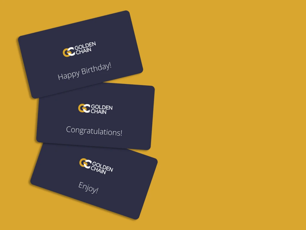 Golden Chain Gift Cards Gift Cards